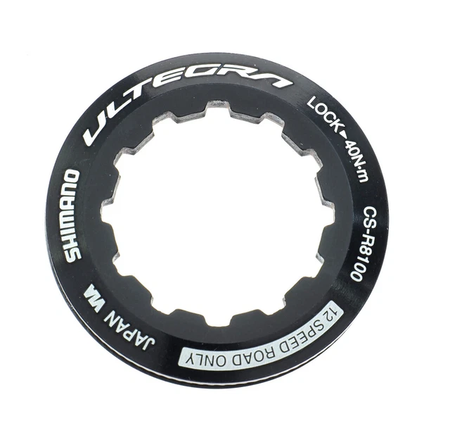 Shimano Ultegra CS-R8100 Anello Di Bloccaggio Cassetta 12v Con Distanziale - Y0NR98010 - Foto 2