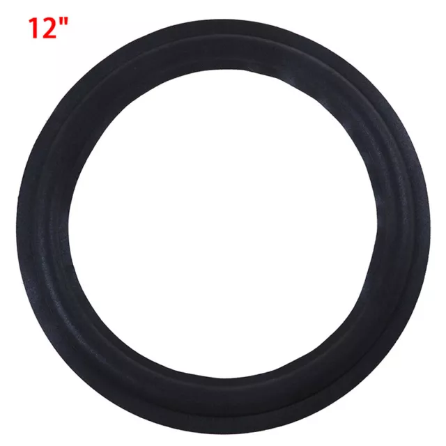 3-12 Inch Speaker Surround Rubber Woofer Edge Ring Foam Audio Repair-YH