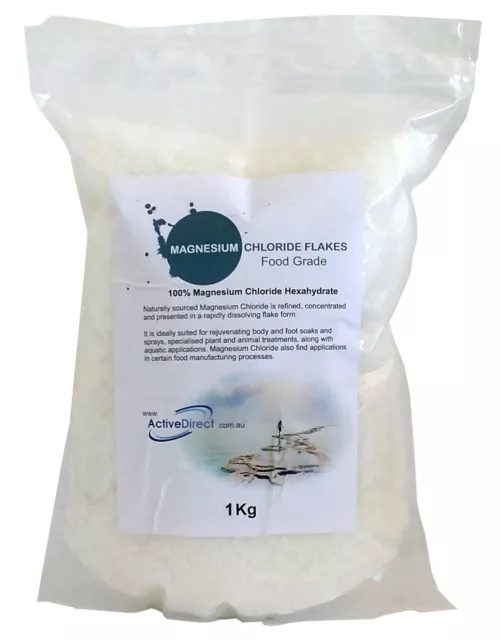 Magnesium Chloride Flakes Food Grade 450g 1kg 2kg 3kg 4kg Dead Sea Bath Salts 3