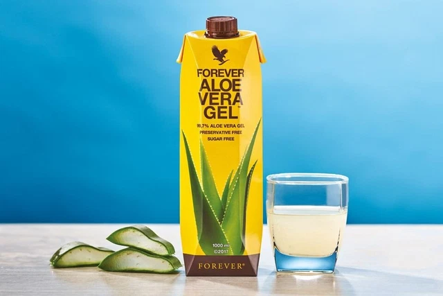 1X Forever Aloe Vera Gel 1 Litro (99,7 Puro Aloe-Vera-Gel)