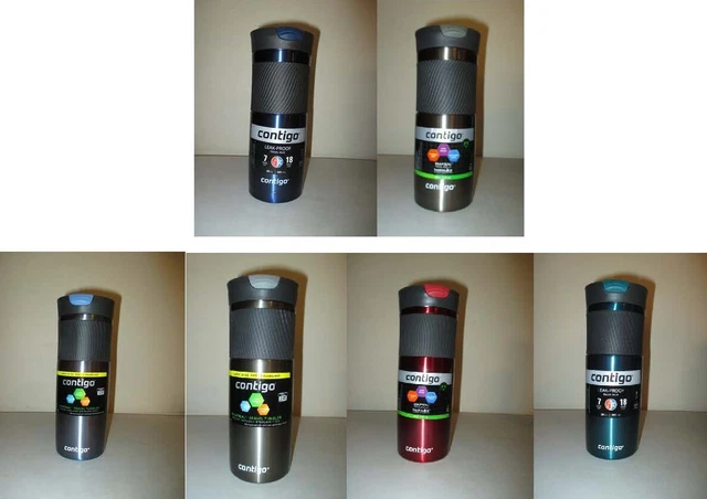 Contigo 20 oz Snap Seal Insulated Stainless Steel Travel Mug with Thermal Lock