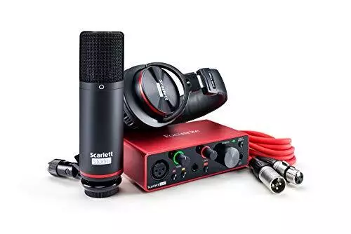 Focusrite Scarlett Solo Studio 3rd Gen USB Audio Interface Bundle