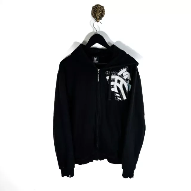 FENCHURCH BLACK FULL Zip Mens Hoodie Size Medium 11.69 PicClick UK