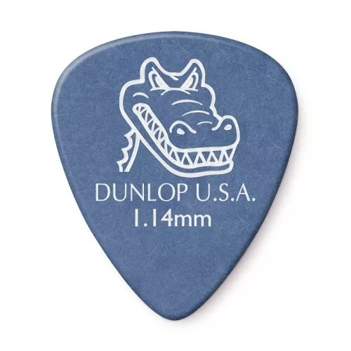 Dunlop - Pack De 12 Mediators Gator Grip 1.14Mm