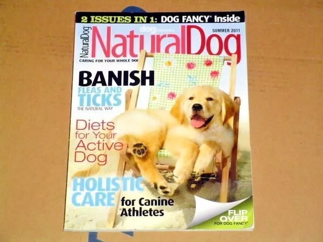 Dog Fancy August 2011 flip issue Dachshund Border Terrier Irish Water Dog mag