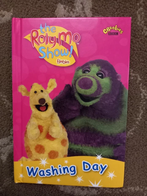 FIMBLES THE ROLY Mo Show Washing Day Book Kids Cbeebies £4.99 - PicClick UK