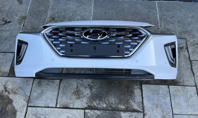 GENUINE HYUNDAI IONIQ Facelift Front Bumper (2018-2022) White WAW ...