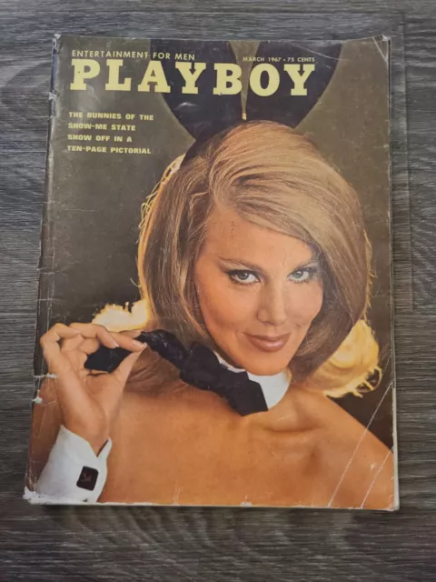 March 1967 Playboy Magazine Fran Gerard Sharon Tate Orson Welles NO CENTERFOLD