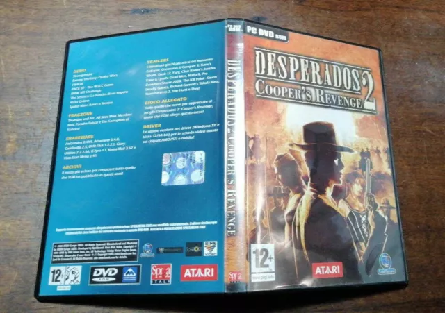 pc cd rom DVD - Desperados 2 - Cooper's Revenge - PC - DVD - Atari - Editoriale