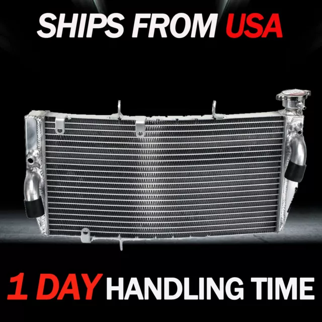 Aluminum ATV Radiator For 2000-2001 Honda CBR900RR CBR929RR OEM# 19010MCJ003