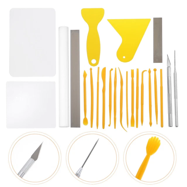 -Set Töpferwerkzeuge Dekorationswerkzeuge Handwerkzeuge Acryl