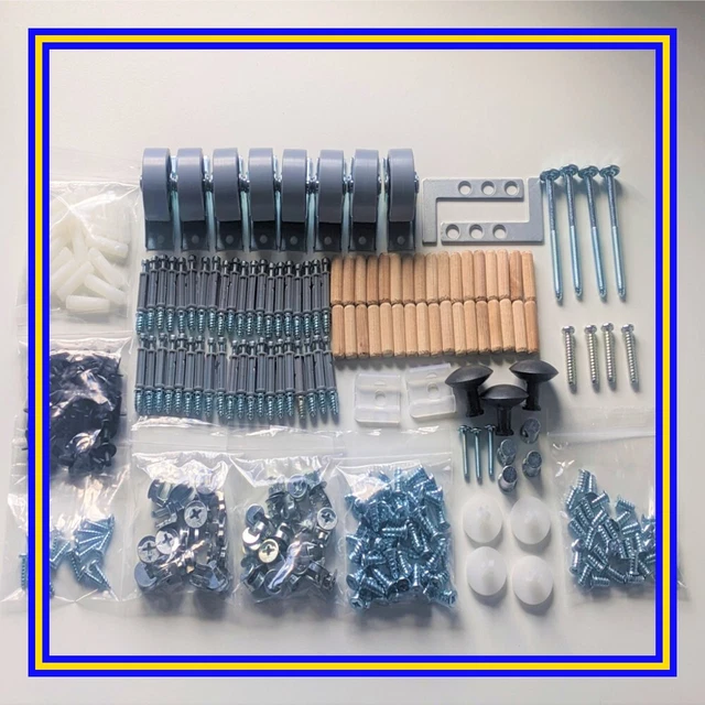 P IKEA HEMNES Day Bed Pack, Complete Set of Screws & Fixings Spare