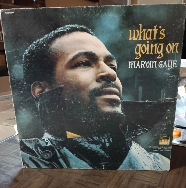 LP MARVIN GAYE - What's Going On - Tamla Records TS 310 1971 - Gatefold ...