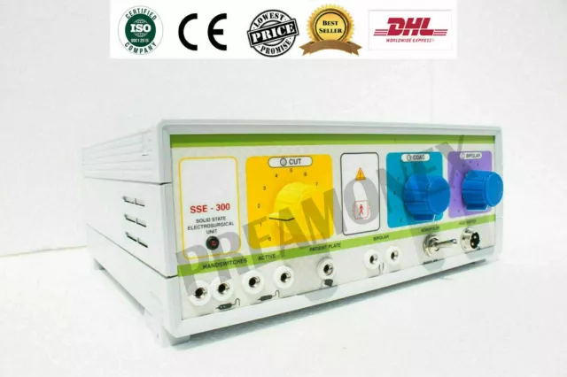 Electrosurgical Generator Electrocautery Diathermy 300W Monopolar unit