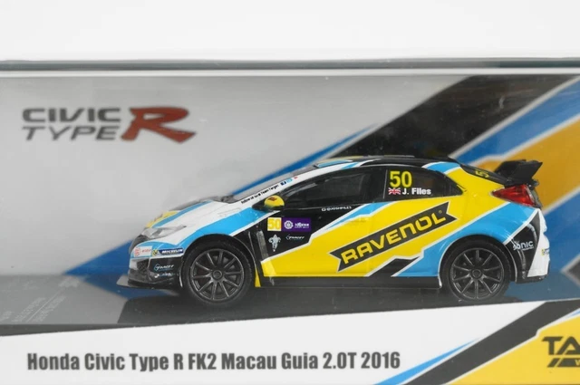 TARMAC WORKS 1:64 Honda Civic Type R FK2 Super Taikyu Series 2017