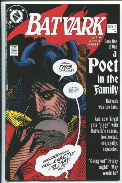 Batvark: A Poet In The Family #1 - Dave Sim Cover - Ardvark-Vanaheim/2022