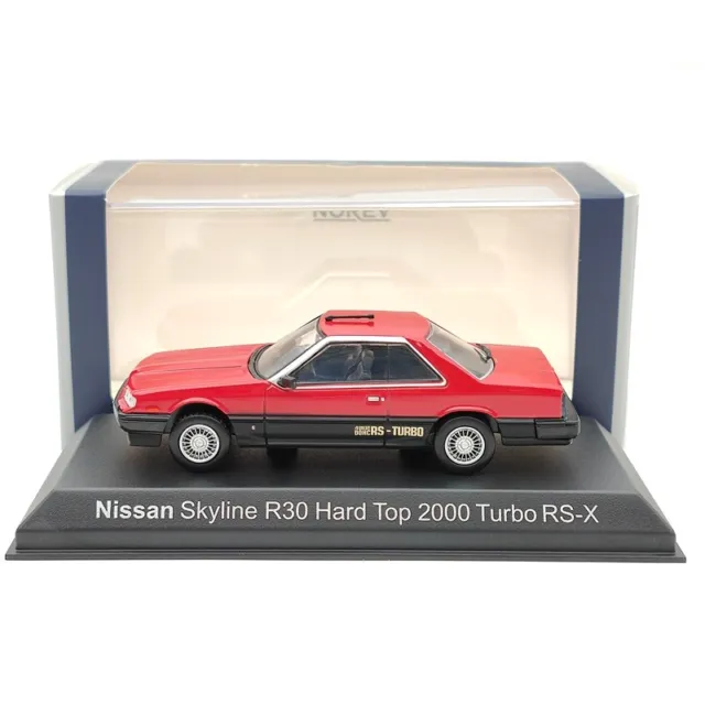 1/43 Norev Nissan SKYLINE R30 2000 Turbo RS-X 1983 Red/Black Diecast Models Car