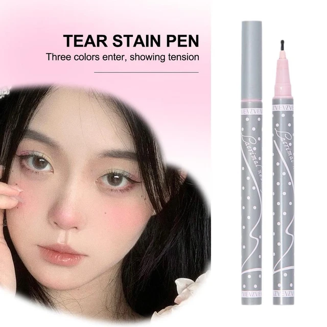 Tear Stain Pen Beauty Tear Mole Pen colore ricco di lunga durata la neve