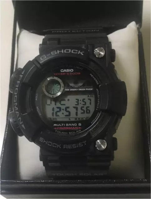 G-SHOCK GWF-D1000-1JF MASTER OF G - SEA FROGMAN Tough Watch Ex++ 230812T