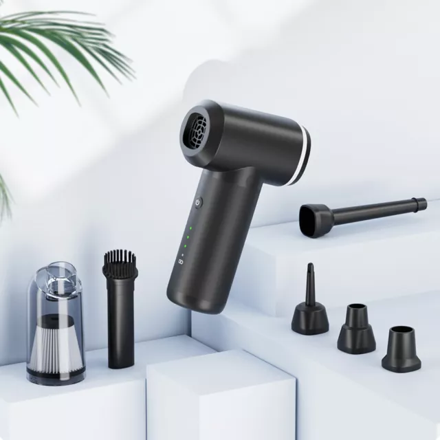 Pulitore d'aria 6000 mAh auto Hoover 60 W tastiera computer spolveratore d'aria potente aspirazione