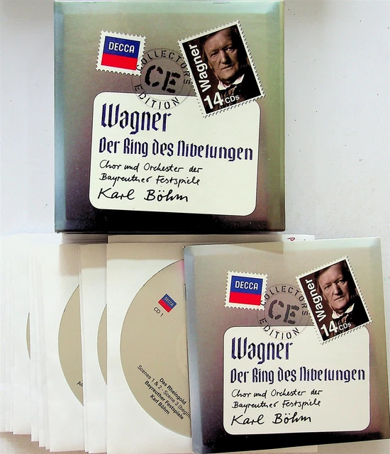 WAGNER THE COMPLETE RING Cycle KARL BOHM Bayreuth Live NILSSON
