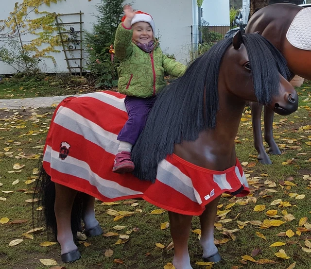 PFERD HORSE LEBENSGROSS Garten Deko Shetland Pony Figuren Skulpturen