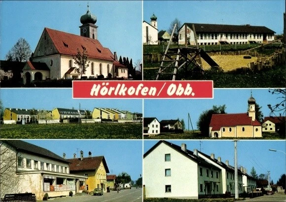 Ak Hörlkofen Wörth Landkreis Erding Oberbayern, Kirche,... - 3508534