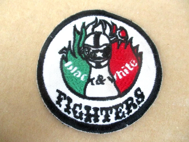 Patch Ultra Juventus : Groupe Anti-Inter, Tifosi, Blanc (club Italien, Occasion)