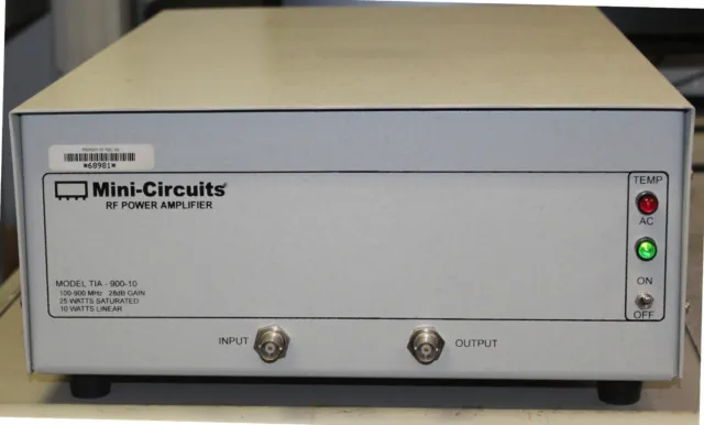 Mini-Circuits TIA-900-10 RF Power Amplifier