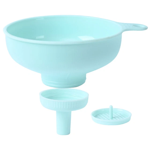 WIDE MOUTH FUNNEL Gadget for No Waste Transfer Multifunction Bottle £8.