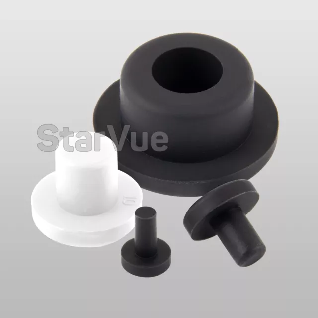 Hole Plug End Cap Round Silicone Rubber Blanking Seal Bung 3-30mm