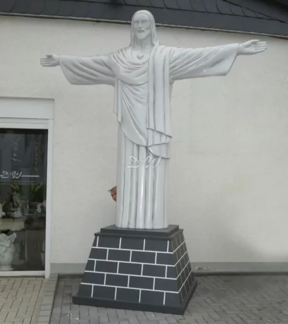 JESUS CHRISTUS STATUE 375 cm RIO DE JANEIRO SKULPTUR FIGUR GFK CRISTO REDENTOR