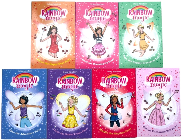 NEW SET X 7 RAINBOW MAGIC PRINCESS FAIRIES 106 - 112 Honor Demi Anya Elisa 22.95 - PicClick UK NEW SET X 7 RAINBOW MAGIC PRINCESS FAIRIES 106 - 112 Honor Demi Anya Elisa 22.95 - PicClick UK