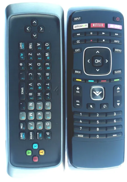 Vizio Keyboard Remote XRT302 for VIZIO E291i-A1 E551d-A0  E241i-A1 E500d-A0 TV