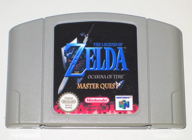 *PAL* The Legend of Zelda Ocarina of Time Master Quest Game For Nintendo 64 N64