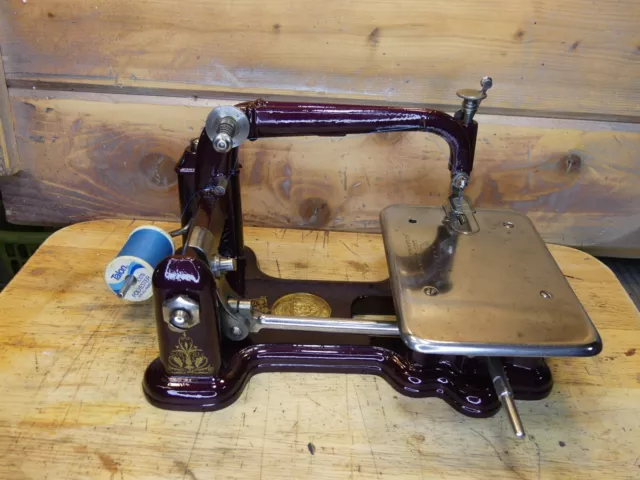 Antique Wheeler & Wilson sewing machine that I have restored.