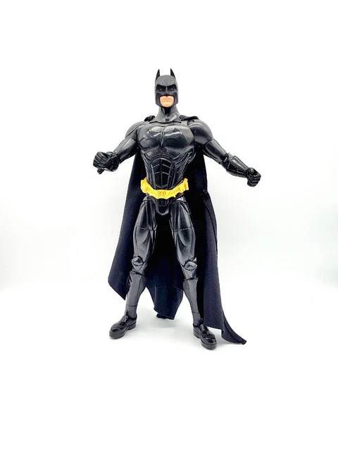 Tm & Dc Comics 14" Batman With Cape  Action Figure Loose