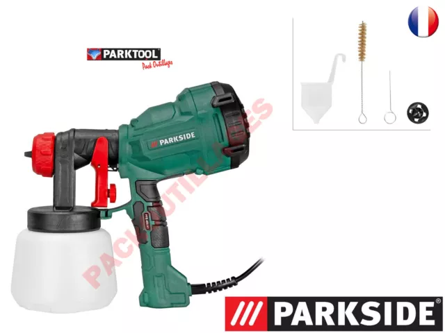 PARKSIDE Pistolet à peinture PFS 400 A1, 400 W