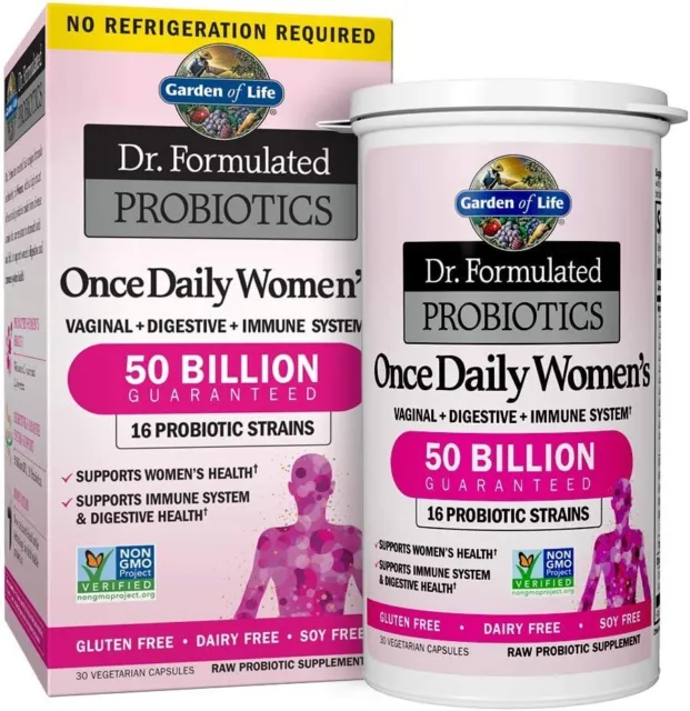 Garden of Life Dr. Formulated Women's Probiotics  - 30 Vegetarian Capsules