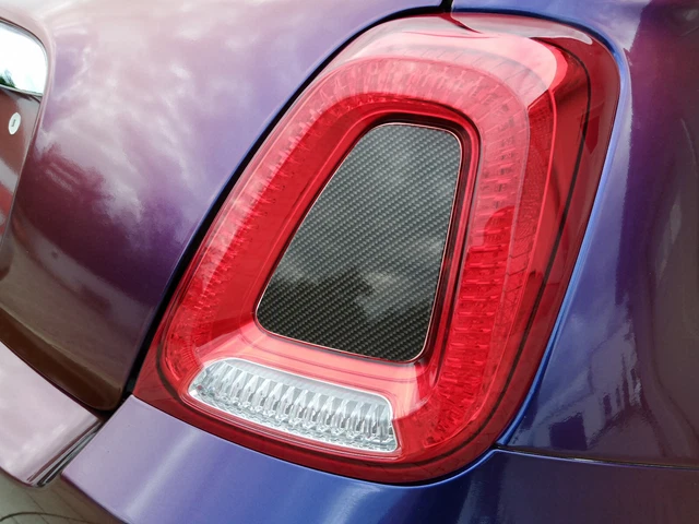2X AUFKLEBER CARBON Fiat 500 Ab 2016 Facelift R ckleuchten Hinten 2x-aufkleber-carbon-fiat-500-ab-2016-facelift-r-ckleuchten-hinten