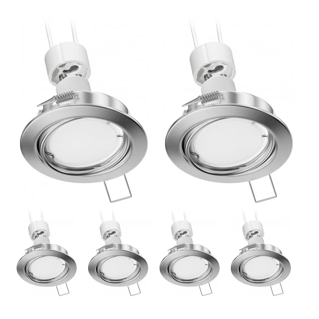 Spot LED Encastrable Rond BLANC 12W (Pack De 10