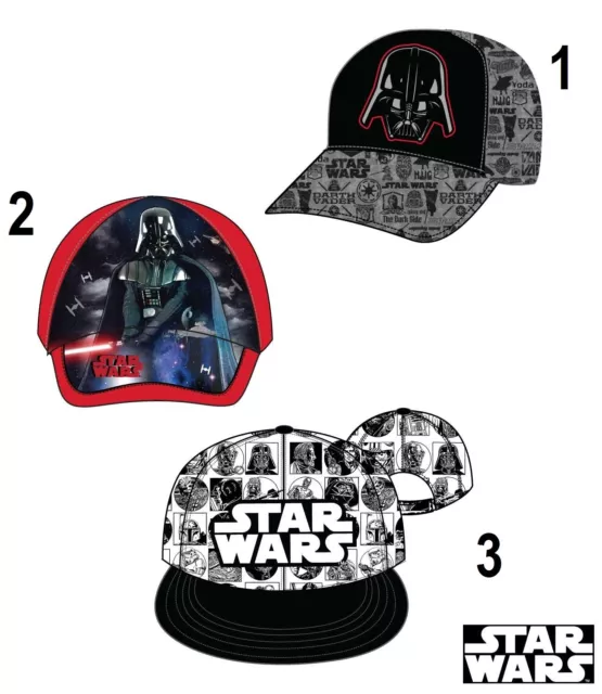 Disney Star Wars Cap Basecap Kappe Mütze Kopfbedeckung Größe 52 - 54 NEU