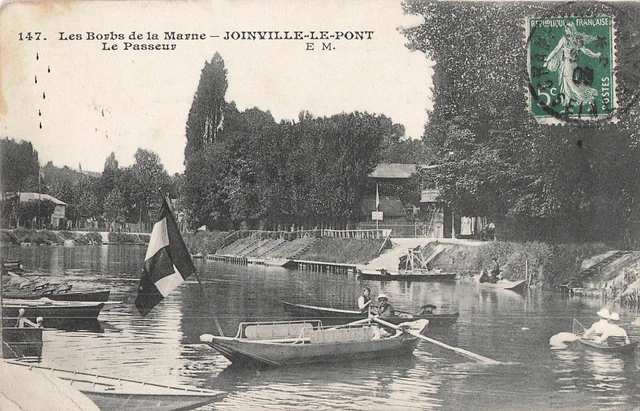 JOINVILLE LE PONT - Les bords de la Marne - le passer 51097