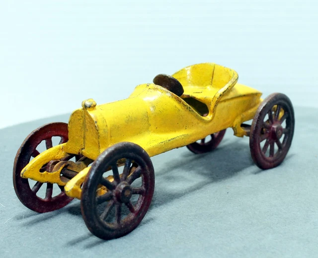 VINTAGE 1930'S Cast Iron Race Car, Original No Driver $36.00 - PicClick