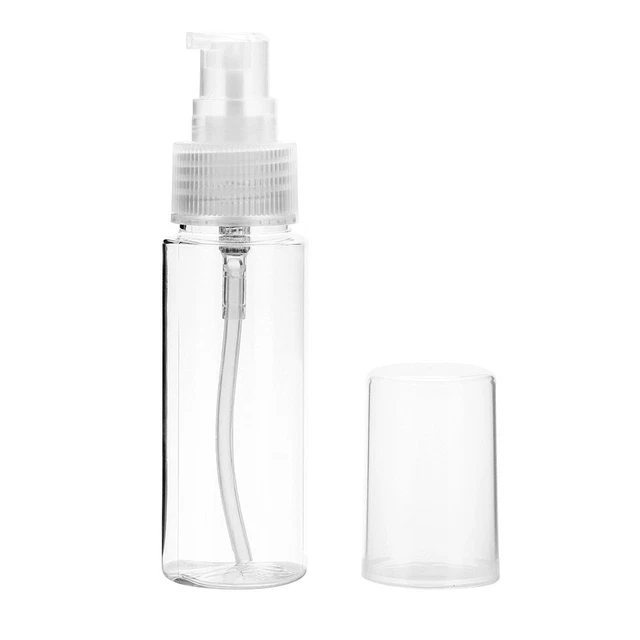50ML Refillable Empty Spray Bottle Travel Toner Lotion Serum Container Dispe SDS