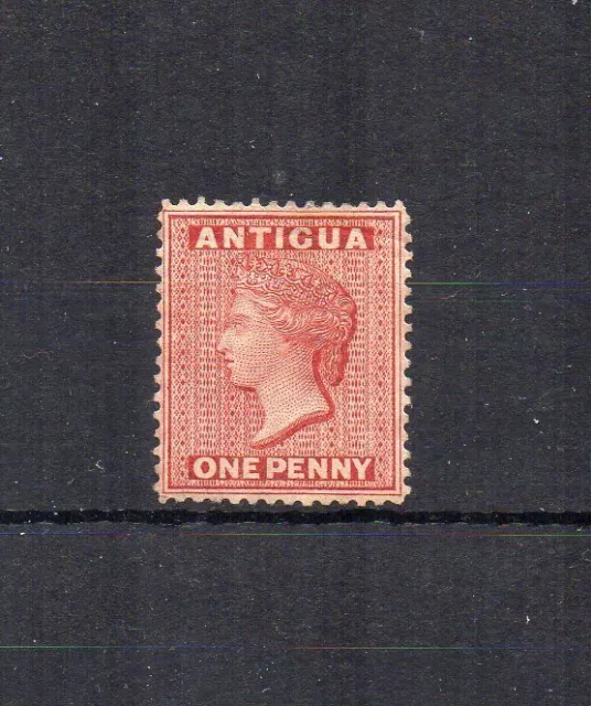 Antigua 1884-87 1d rose MH
