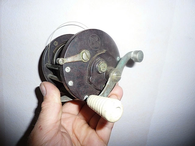 Moulinet De Pêche Vintage Penn N°78 – Bakélite – USA – Gratuit P&P