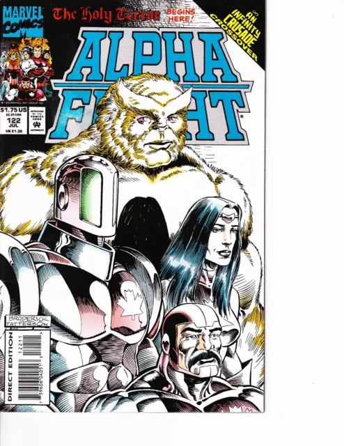 Alpha Flight #122 Infinity Crusade Crossover! FREE SHIPPING @ $30 in USA!
