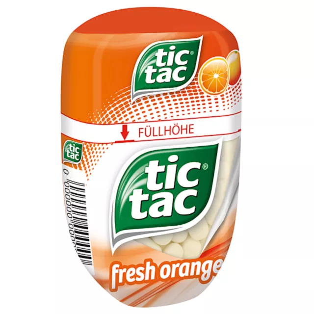 Tic Tac Fresh Naranja Big Paquete Vitalidad Milder Naranjas Sabor