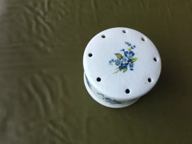 prinknash pottery pomander forget-me-not